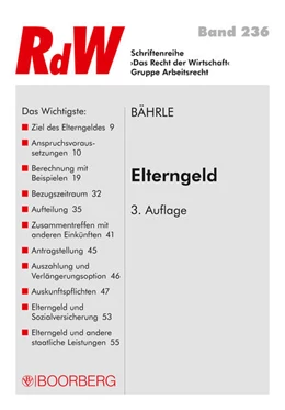 Abbildung von Bährle | Elterngeld | 3. Auflage | 2017 | beck-shop.de