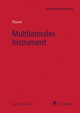 Abbildung von Bandtel / Bauernschmitt | Multilaterales Instrument | 1. Auflage | 2017 | beck-shop.de