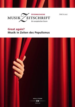 Abbildung von Great again? Musik in Zeiten des Populismus | 1. Auflage | 2017 | beck-shop.de