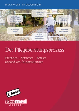 Abbildung von MDK Bayern / THD Technische Hochschule Deggendorf | Der Pflegeberatungsprozess anhand von Fallverläufen | 1. Auflage | 2018 | beck-shop.de