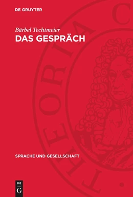Abbildung von Techtmeier | Das Gespräch | 1. Auflage | 1984 | beck-shop.de