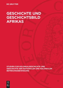Abbildung von Degruyter | Geschichte und Geschichtsbild Afrikas | 1. Auflage | 1960 | beck-shop.de