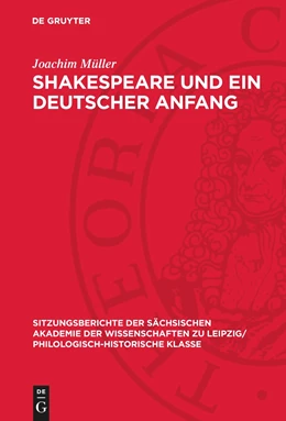 Abbildung von Müller | Shakespeare und ein deutscher Anfang | 1. Auflage | 1977 | beck-shop.de