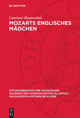 Abbildung von Blumenthal | Mozarts englisches Mädchen | 1. Auflage | 1978 | beck-shop.de