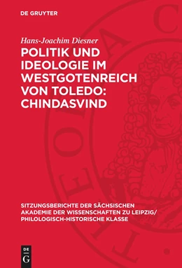 Abbildung von Diesner | Politik und Ideologie im Westgotenreich von Toledo: Chindasvind | 1. Auflage | 1979 | beck-shop.de