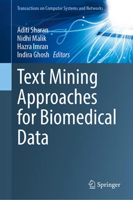 Abbildung von Sharan / Malik | Text Mining Approaches for Biomedical Data | 1. Auflage | 2024 | beck-shop.de