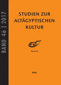 Abbildung von Kahl / Kloth | Studien zur Altägyptischen Kultur Band 46 | 1. Auflage | 2017 | beck-shop.de