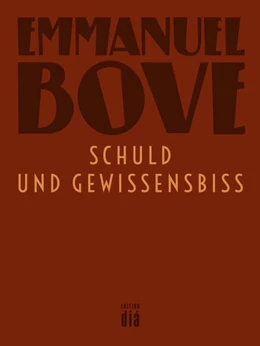 Abbildung von Bove | Schuld und Gewissensbiss | 1. Auflage | 2018 | beck-shop.de