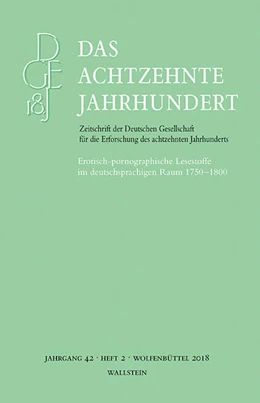 Abbildung von Zelle | Das achtzehnte Jahrhundert 42/2 | 1. Auflage | 2018 | beck-shop.de
