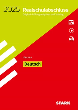 Abbildung von STARK Original-Prüfungen und Training Realschulabschluss 2025 - Deutsch - Hessen | 21. Auflage | 2024 | beck-shop.de