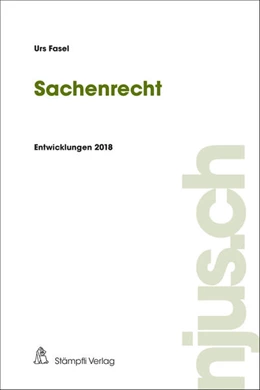 Abbildung von Fasel | Sachenrecht | 1. Auflage | 2019 | beck-shop.de