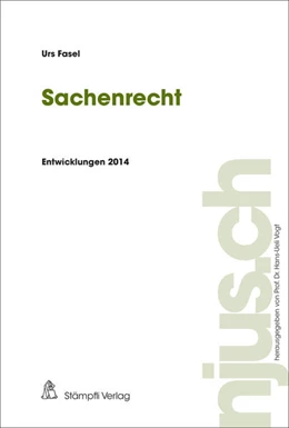 Abbildung von Fasel | Sachenrecht | 1. Auflage | 2015 | beck-shop.de
