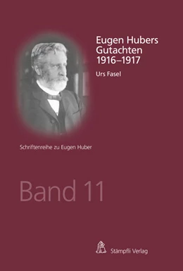 Abbildung von Fasel | Eugen Hubers Gutachten 1916-1917 | 1. Auflage | 2018 | beck-shop.de