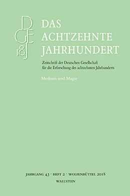 Abbildung von Stockhorst | Das achtzehnte Jahrhundert 43/2 | 1. Auflage | 2019 | beck-shop.de
