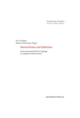 Abbildung von Fredsted / Pohlmeyer | Menschliches und Göttliches | 1. Auflage | 2024 | beck-shop.de