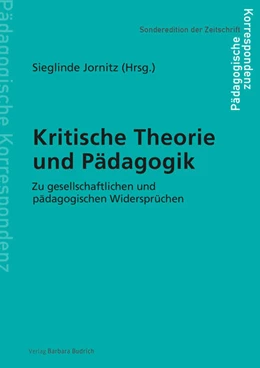 Abbildung von Jornitz | Kritische Theorie und Pädagogik | 1. Auflage | 2025 | beck-shop.de