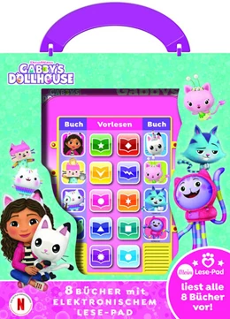 Abbildung von Phoenix International Publications Germany GmbH | Gabby's Dollhouse - Mein Vorleser - Elektronisches Lese-Pad mit 8 Hardcover-Büchern | 1. Auflage | 2024 | beck-shop.de