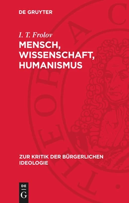 Abbildung von Frolov | Mensch, Wissenschaft, Humanismus | 1. Auflage | 1986 | beck-shop.de