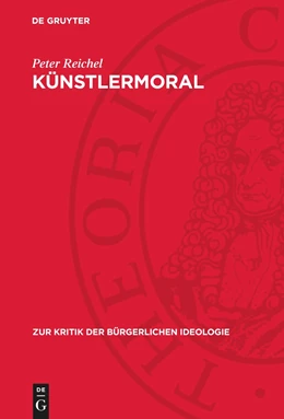Abbildung von Reichel | Künstlermoral | 1. Auflage | 1974 | beck-shop.de