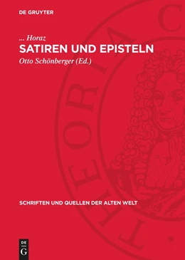 Abbildung von Horaz / Schönberger | Satiren und Episteln | 1. Auflage | 1976 | beck-shop.de