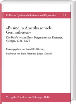 Abbildung von Kleckley | »Es sind in Amerika so viele Gesinntheiten« | 1. Auflage | 2024 | 21 | beck-shop.de