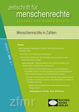 Abbildung von Erdemli / Gerbig | Menschenrechte in Zahlen | 1. Auflage | 2019 | beck-shop.de