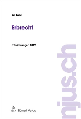 Abbildung von Fasel | Erbrecht | 1. Auflage | 2020 | beck-shop.de