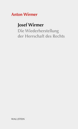 Abbildung von Wirmer | Josef Wirmer | 1. Auflage | 2020 | beck-shop.de