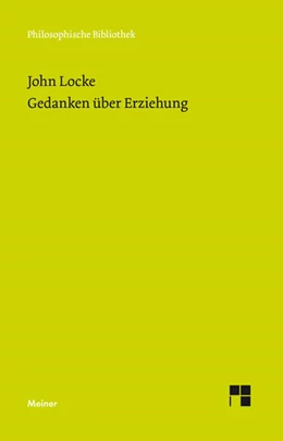 Abbildung von Locke / Schuck | Gedanken über Erziehung | 1. Auflage | 2020 | beck-shop.de