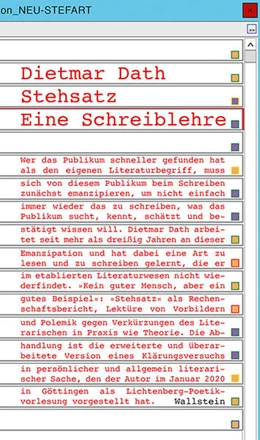 Abbildung von Dath | Stehsatz | 1. Auflage | 2020 | beck-shop.de