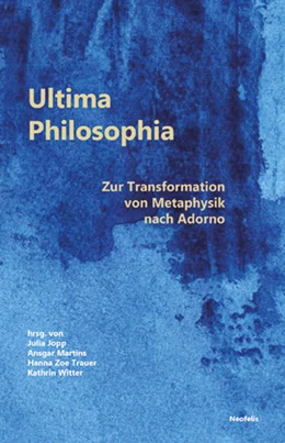 Abbildung von Jopp / Martins | Ultima Philosophia | 1. Auflage | 2020 | beck-shop.de