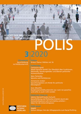 Abbildung von Sprachbildung im Politikunterricht | 1. Auflage | 2020 | beck-shop.de