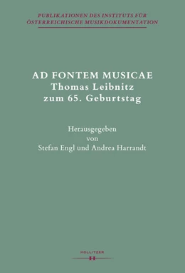 Abbildung von Engl / Harrandt | AD FONTEM MUSICAE | 1. Auflage | 2020 | beck-shop.de