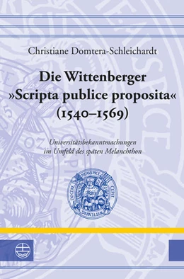 Abbildung von Domtera-Schleichardt | Die Wittenberger 