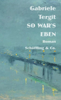Abbildung von Tergit / Henneberg | So war's eben | 1. Auflage | 2021 | beck-shop.de