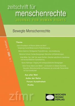 Abbildung von Krennerich / Binder | Bewegte Menschenrechte | 1. Auflage | 2021 | beck-shop.de