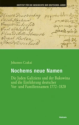 Abbildung von Czakai | Nochems neue Namen | 1. Auflage | 2021 | beck-shop.de