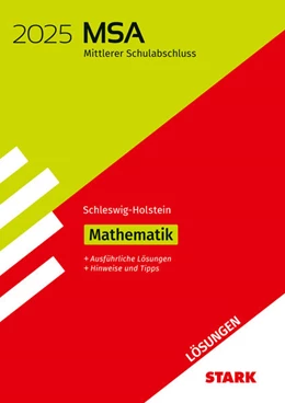 Abbildung von STARK Lösungen zu Original-Prüfungen und Training MSA 2025 - Mathematik - Schleswig-Holstein | 12. Auflage | 2024 | beck-shop.de