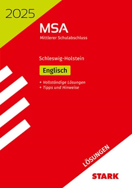 Abbildung von STARK Lösungen zu Original-Prüfungen und Training MSA 2025 - Englisch - Schleswig-Holstein | 12. Auflage | 2024 | beck-shop.de