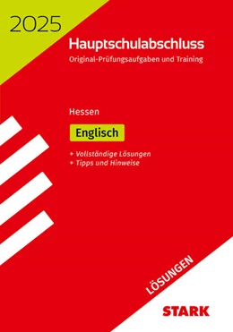 Abbildung von STARK Lösungen zu Original-Prüfungen und Training Hauptschulabschluss 2025 - Englisch - Hessen | 21. Auflage | 2024 | beck-shop.de