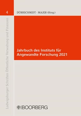 Abbildung von Dürrschmidt / Majer | Jahrbuch des Instituts für Angewandte Forschung 2021 | 1. Auflage | 2021 | beck-shop.de