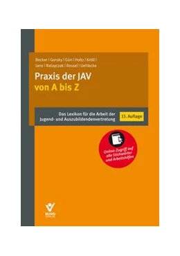 Abbildung von Uehlecke / Gün | Praxis der JAV von A bis Z | 13. Auflage | 2024 | beck-shop.de