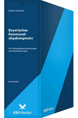 Abbildung von Seemüller | Bayerisches Kommunalabgabengesetz (KAG) | 1. Auflage | 2024 | beck-shop.de