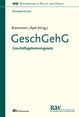 Abbildung von Brammsen / Apel | GeschGehG | 1. Auflage | 2022 | beck-shop.de