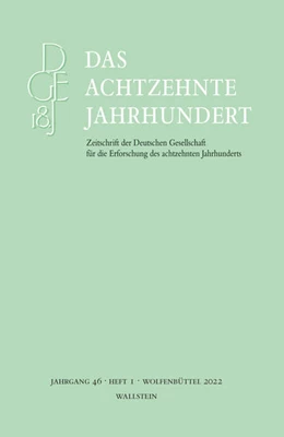 Abbildung von Stockhorst | Das achtzehnte Jahrhundert 46/1 | 1. Auflage | 2022 | beck-shop.de