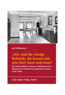 Abbildung von Schleusener | »Wir sind die einzige Behörde, die konservativ sein darf, kann und muss« | 1. Auflage | 2025 | 4 | beck-shop.de