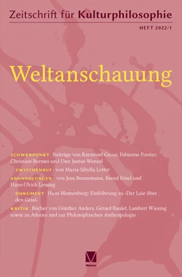 Abbildung von Becker / Bermes | Weltanschauung | 1. Auflage | 2022 | beck-shop.de