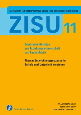 Abbildung von Hummrich / Idel | ZISU 11, 2022 - Zeitschrift für interpretative Schul- und Unterrichtsforschung | 1. Auflage | 2022 | beck-shop.de