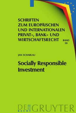 Abbildung von Scharlau | Socially Responsible Investment | 1. Auflage | 2009 | 30 | beck-shop.de