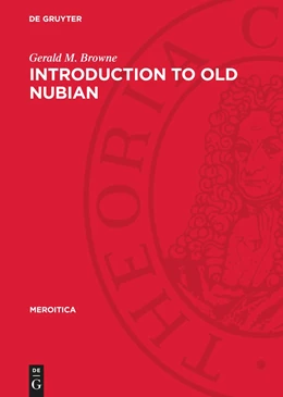 Abbildung von Browne | Introduction to Old Nubian | 1. Auflage | 1989 | beck-shop.de
